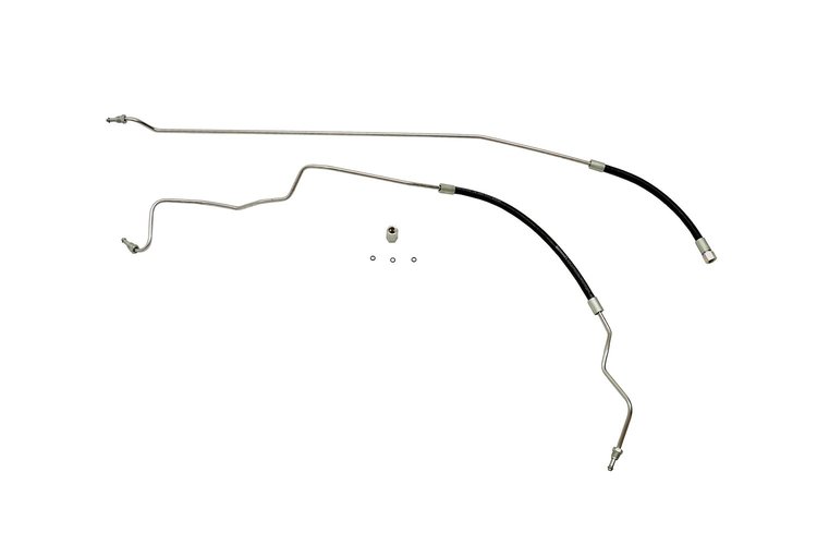 CTR1083-SC Fuel Return Line Set for 1992-1995 Chevrolet/GMC C-Series 1/2 Ton Truck [Stainless Steel]