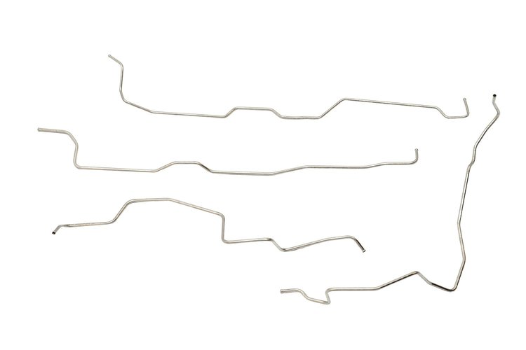 CTR1104-SC Fuel Return Line Set for 2001-2004 Chevrolet/GMC 1 Ton Truck [Stainless Steel]
