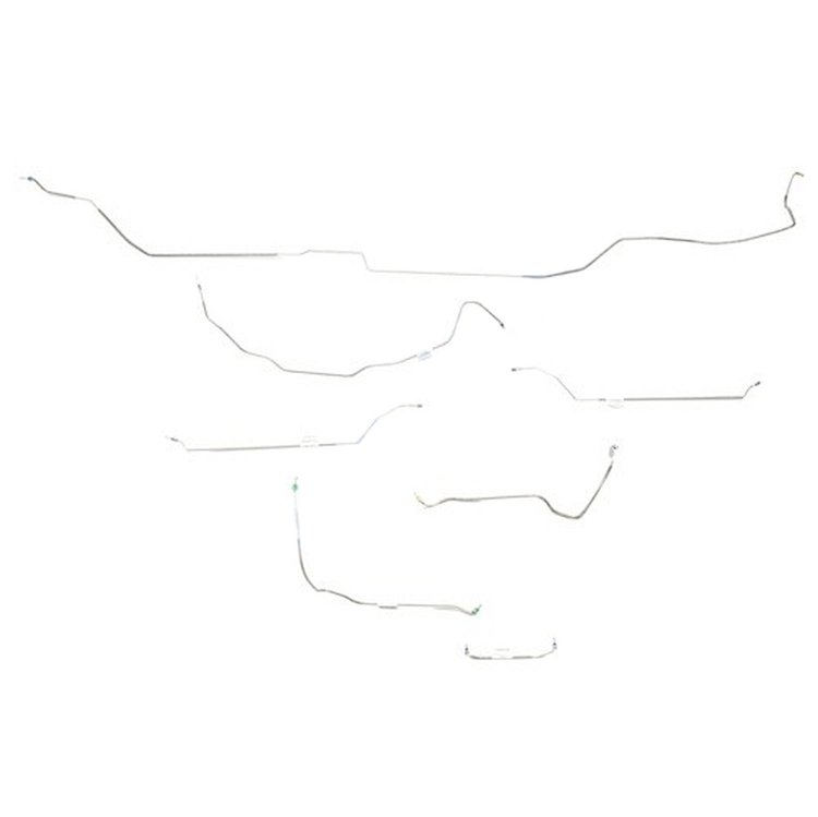 Pontiac GTO Brake Line Kits Hardtop - Power Drum -1971 1972