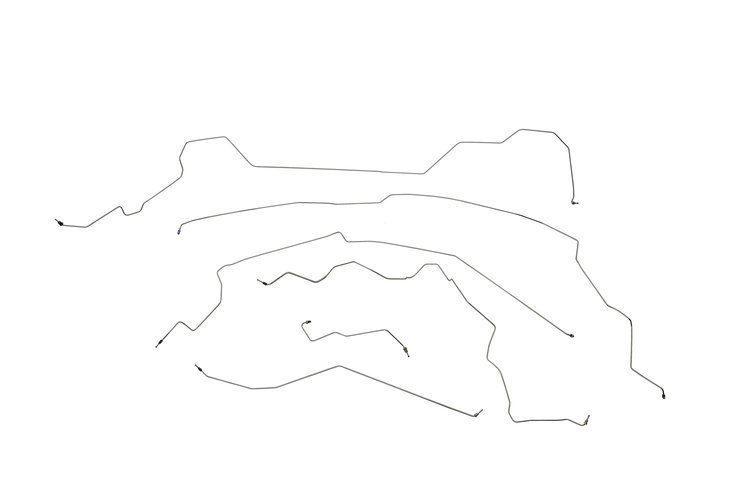 Pontiac Grand Prix Brake Line Kits Non - ABS -1988 1989 1990 1991 1992 1993