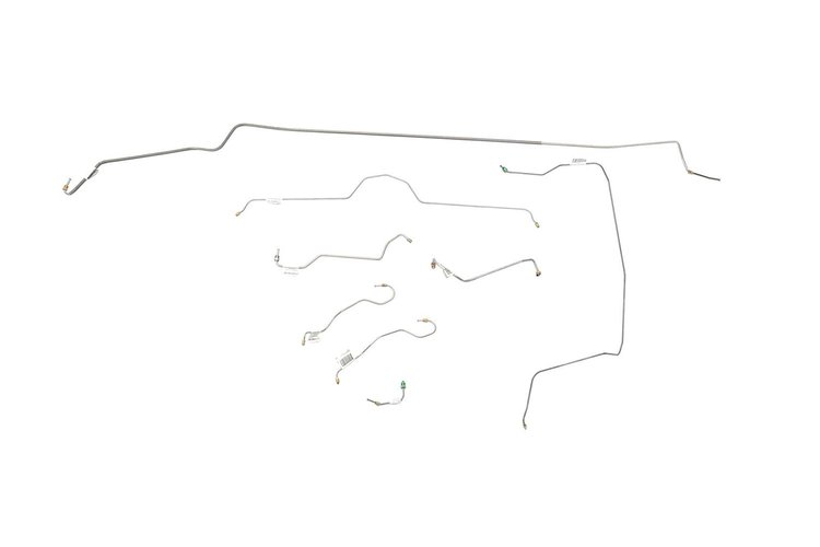Chevrolet Corvette Brake Line Kits Standard Disc -1969