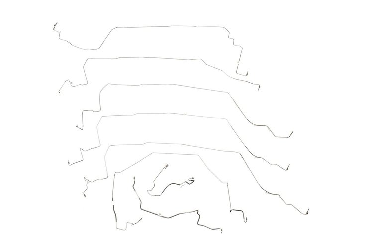 Chevrolet Corvette Brake Line Kits ABS 8 Pc. -1992 1993