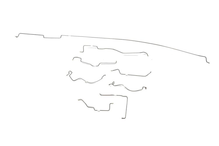 Dodge Pick Up Brake Line Kits 4WD Long Bed 9.25 in Axle -1981 1982 1983 1984 1985 1986 1987 1988