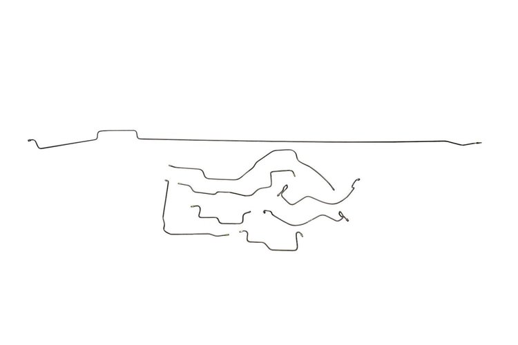 Dodge Pick Up Brake Line Kits 4WD Long Bed Dana 60 Axle -1981 1982 1983 1984 1985 1986 1987 1988
