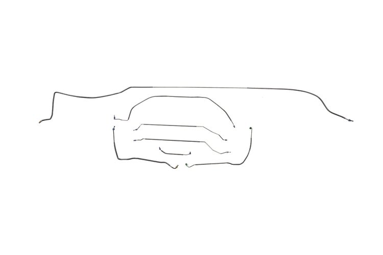 Chevrolet El Camino Brake Line Kits Power Disc -1971 1972