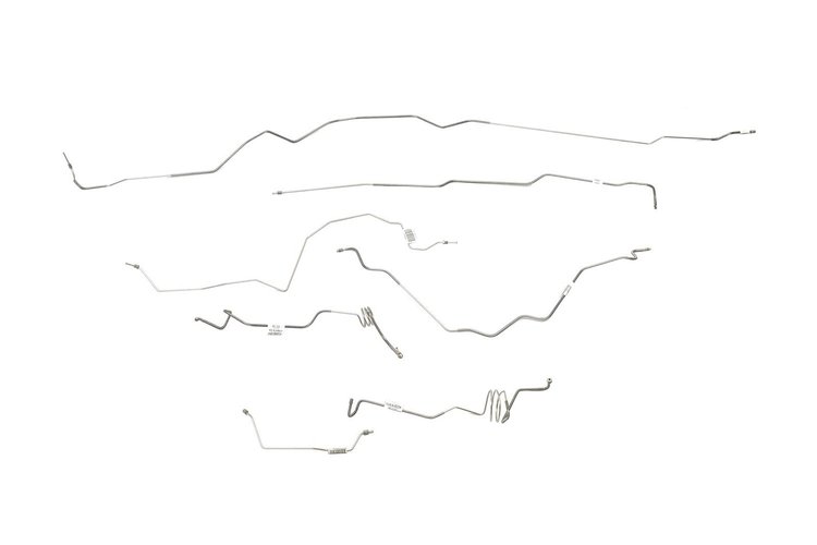 Ford F250 Brake Line Kits 4WD Regular Cab Long Bed W/O Load leveler -1983