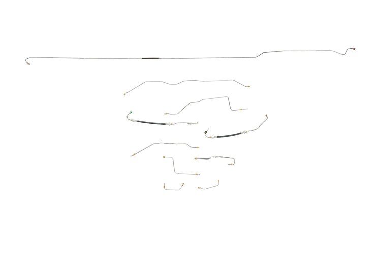 Ford Bronco Brake Line Kits Standard Drum -1967 1968 1969 1970 1971 1972 1973 1974 1975