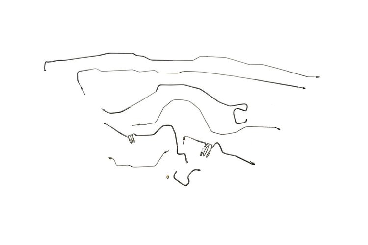 Ford F350 Brake Line Kits 2WD and 4WD Long Bed Regular Cab -1988 1989
