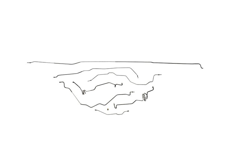 Ford F350 Brake Line Kits 4WD Regular Cab - Dual Rear Wheels -1997