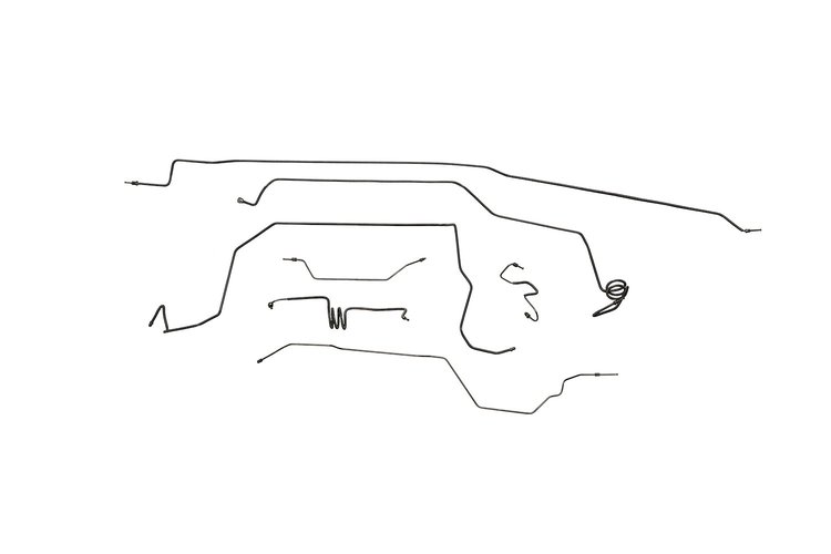 Ford F150 Brake Line Kits 4WD Regular Cab Long Bed and Extended Cab Short Bed Rear ABS 8.8 in Axle -