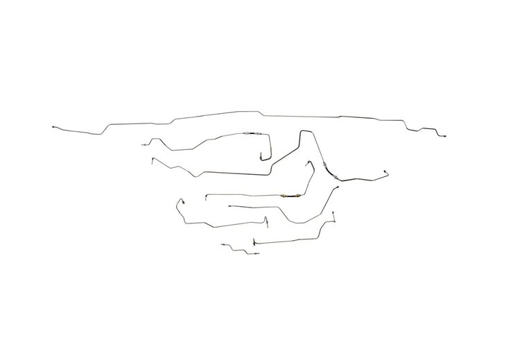 Ford F250 Brake Line Kits 4WD Super Cab Short Bed Super Duty 4 Wheel ABS -1999
