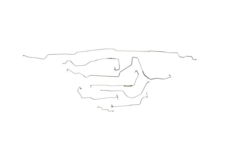 Ford F250 Brake Line Kits 4WD Super Cab Short Bed Super Duty 4 Wheel ABS -1999