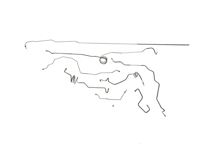Ford F350 Brake Line Kits Crew Cab Long Bed -1992 1993