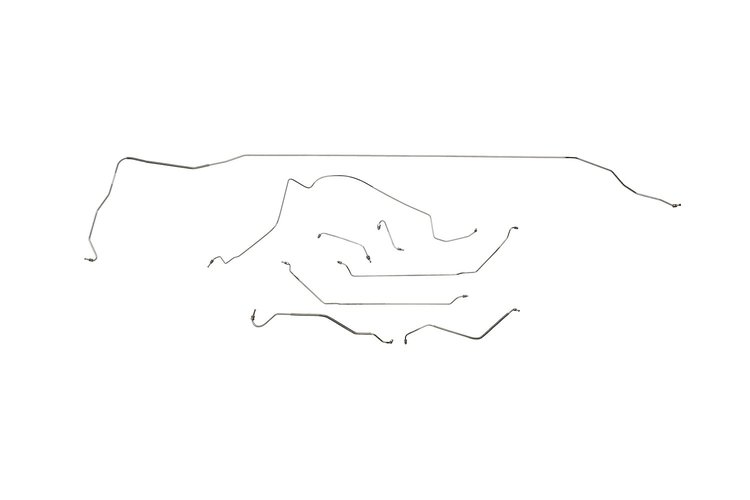 Pontiac LeMans Brake Line Kits Power Disc - Convertible - V8 -1967