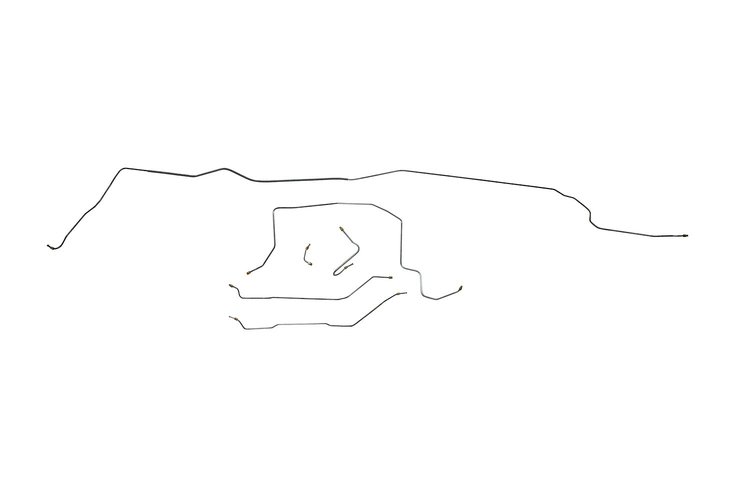 Pontiac Catalina Brake Line Kits Power Brake -1965
