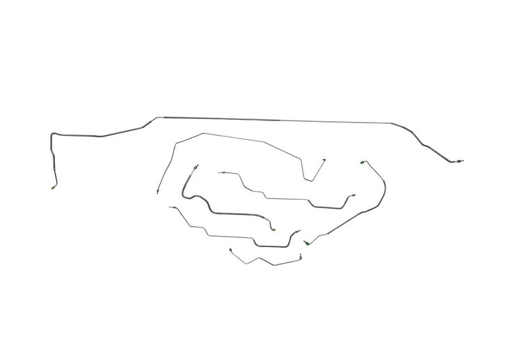 Pontiac Grand Prix Brake Line Kits Power Disc -1971 1972