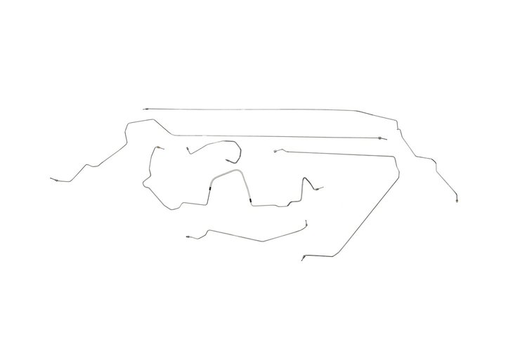 Chevrolet Impala Brake Line Kits Non ABS - Rear Disc -2000 2001 2002 2003 2004 2005