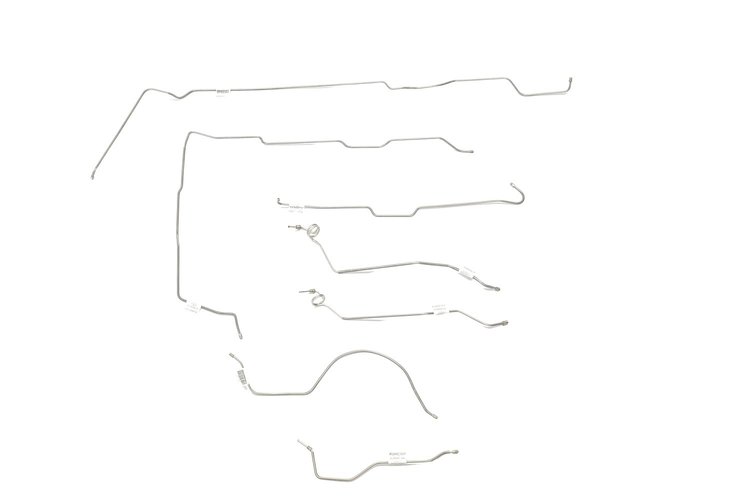 Jeep CJ7 Brake Line Kits Quadratrac - Standard Drum -1976 1977 1978 1979