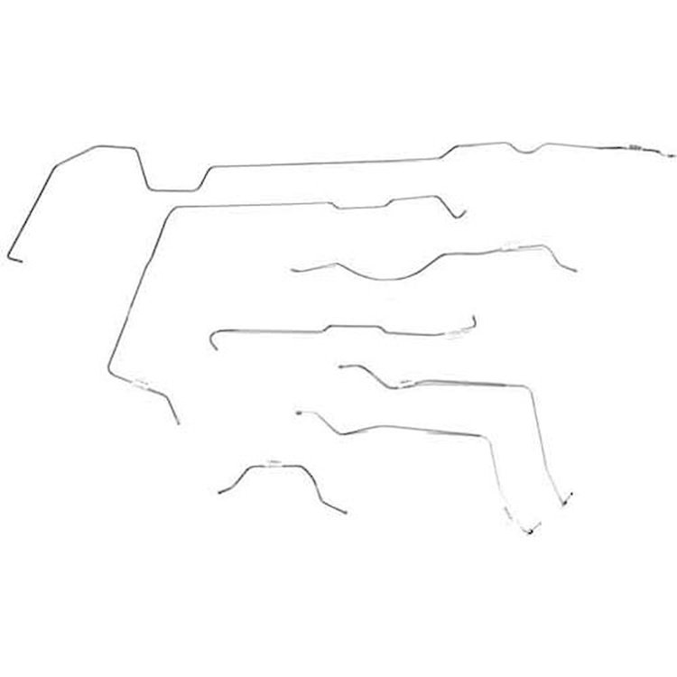 Complete Brake Line Kit 1981-1982 Jeep Scrambler Power Disc