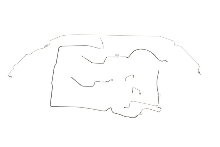 Jeep Wrangler Brake Line Kits Non ABS - 4 Cylinder and 6 Cylinder -1995