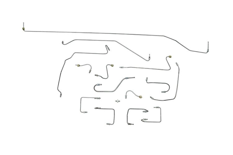 Jaguar XKE Brake Line Kits Late Brake Light Switch on Firewall -1966 1967 1968