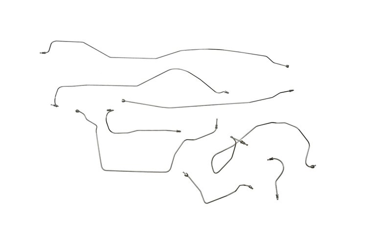 Jaguar MK 7 Brake Line Kits Left Hand Drive 9 Pc. -1951 1952 1953 1954 1955 1956 1957