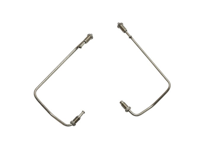 Jaguar All Models Dunlap - Front Caliper Transfer Tube Sold in Pairs -1959 1960 1961 1962 1963 1964