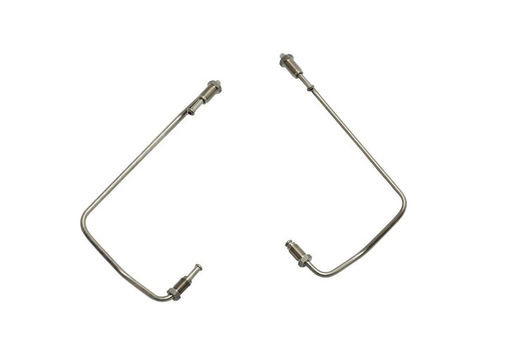 Jaguar All Models Dunlap - Front Caliper Transfer Tube Sold in Pairs -1959 1960 1961 1962 1963 1964