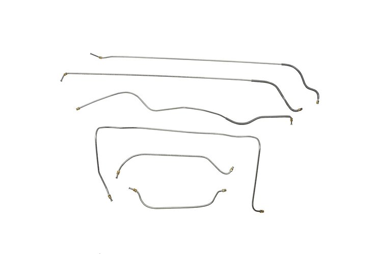 Mercury Non Wagon Models Brake Line Kits 6 Pc. -1941 1942