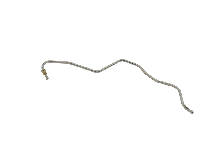 MUC1019-SC Fuel Pump to Carburetor Line for 1970-1973 Ford Mustang and Mercury Cougar [Stainless Steel]