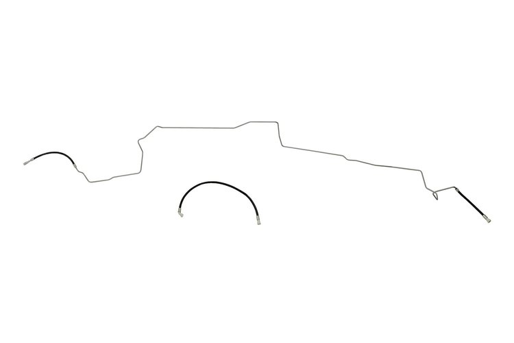 MUF1021-RH Rubber Hose for 1987-1993 Ford Mustang Tank to Filter [Rubber]
