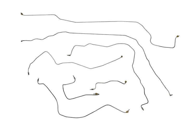 Sunbeam Tiger Non Power Brake Line Kits -1965 1966