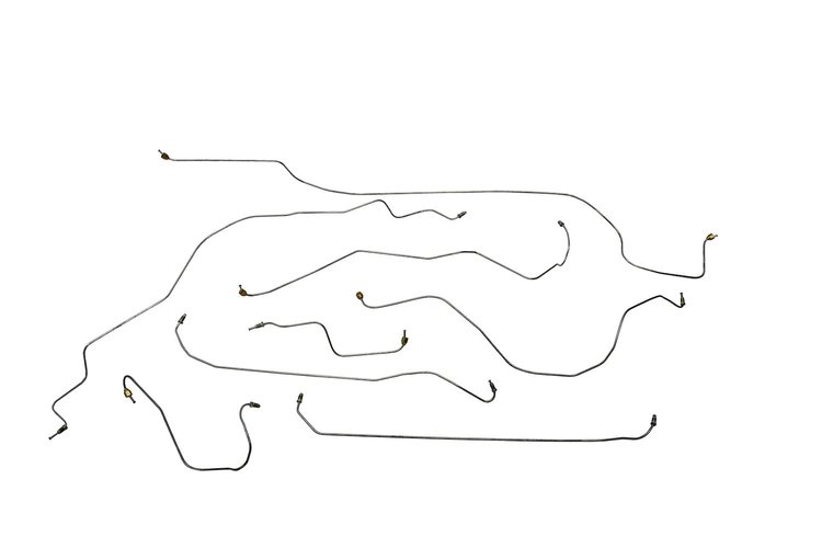 Sunbeam Tiger Brake Line Kits Power Brakes 8 Pc. -1967