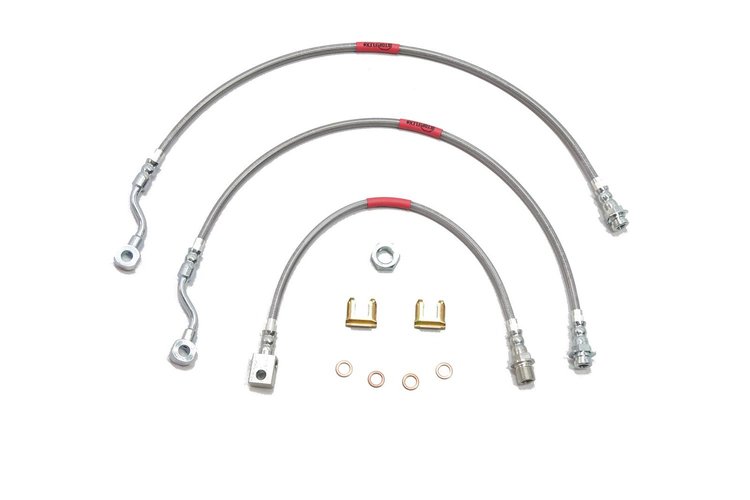Chevy / GMC Pick Up StopFlex Brake Hose Kit 2WD - Front Disc/Rear Drum 3 Pc. -1988 1989 1990 1991 19