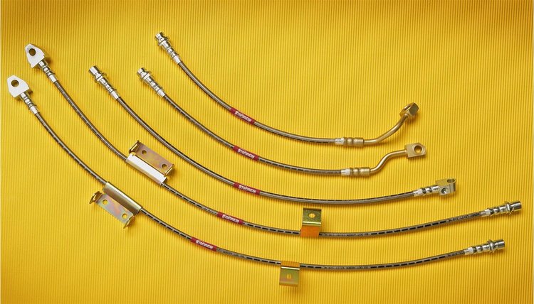 Chevy / GMC Pick Up StopFlex Brake Hose Kit 3500 Except 1988 Body 2WD - Front Disc/Rear Drum 3 Pc. -