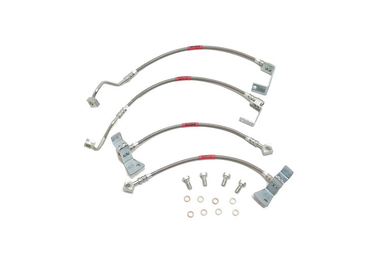 Ford Mustang StopFlex Brake Hose Kit GT - Front andamp; Rear Disc 4 Pc. -2005 2006 2007 2008 2009 20