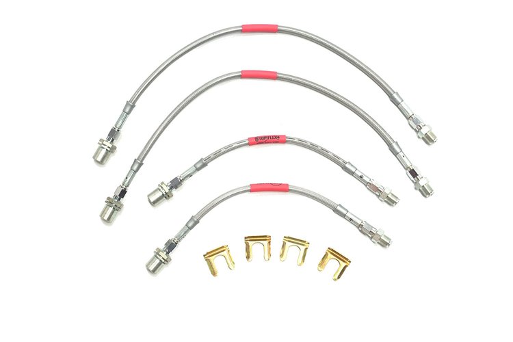 Toyota Land Cruiser FJ-40 StopFlex Brake Hose Kit 7pc -1975 1976 1977 1978 1979 198