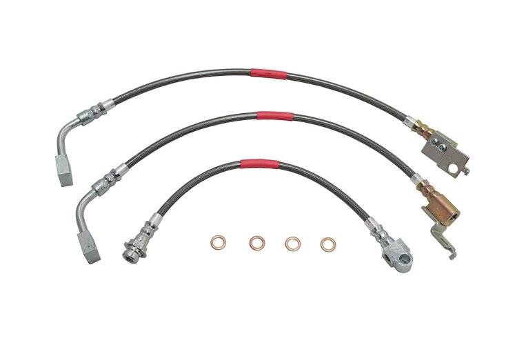Jeep Cherokee StopFlex Brake Hose Kit 3 Pc. -1988