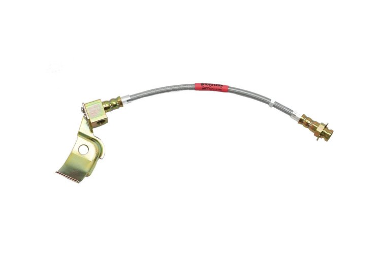 Ford Mustang Stainless Braided Flex Hose Rear Center All Axles -1971 1972 1973