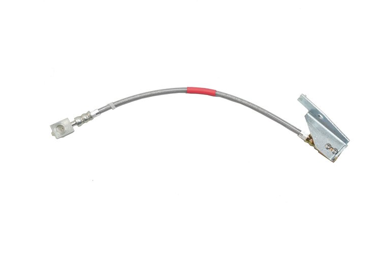 Ford Mustang Stainless Braided Flex Hose Left Front Disc Brake Disc Brakes -1971 1972 1973