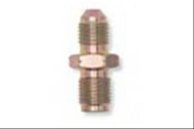 Brake Hose Fitting Universal Male Convex Seat 10mm X 1.0 Chrome