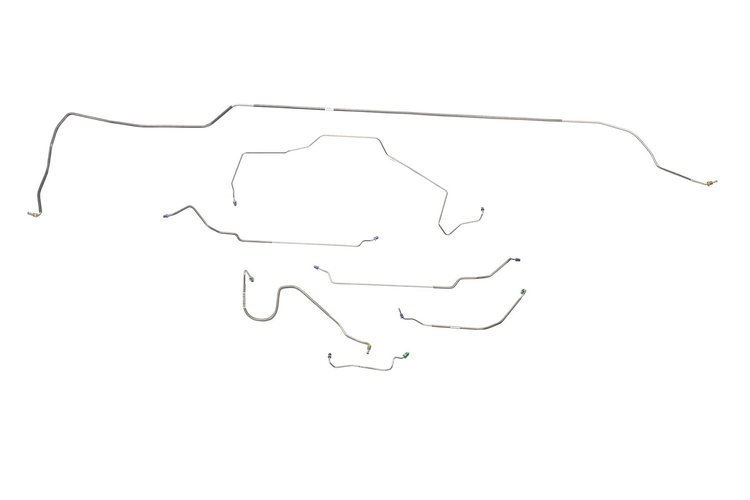 Oldsmobile CutlaSS is a Brake Line Kit Convertible - Standard Drum -1968 1969