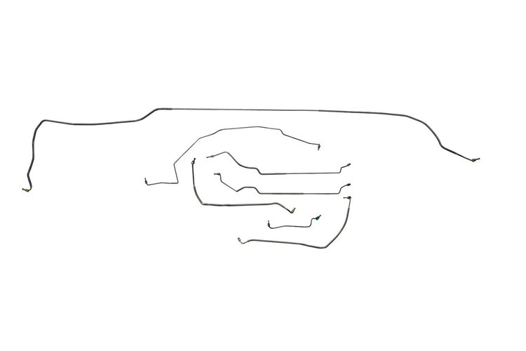 Buick Skylark Brake Line Kits Convertible - Power Drum -1968 1969