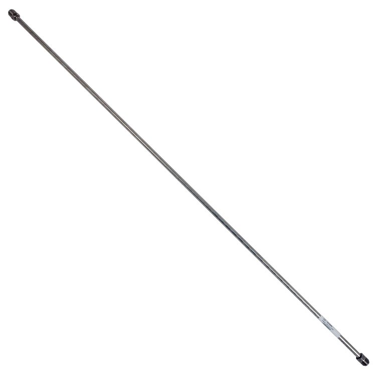 SS16040 Straight Tubing 40 in. [3/8 in OD Stainless Steel Tubing with 5/8-18 Stainless Steel Fitting]