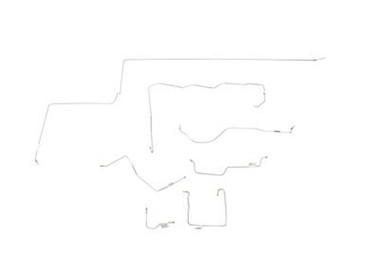 Mercury Cougar Brake Line Kits With V8 Motors -1983 1984