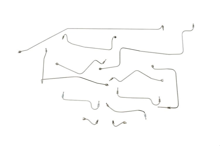 Triumph TR6 Brake Line Kits Early - Before Chassis #CC81078 -1969 1970 1971 1972