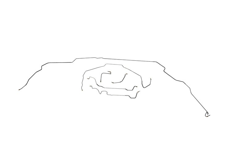 Buick Electra Brake Line Kits Power Drum -1966