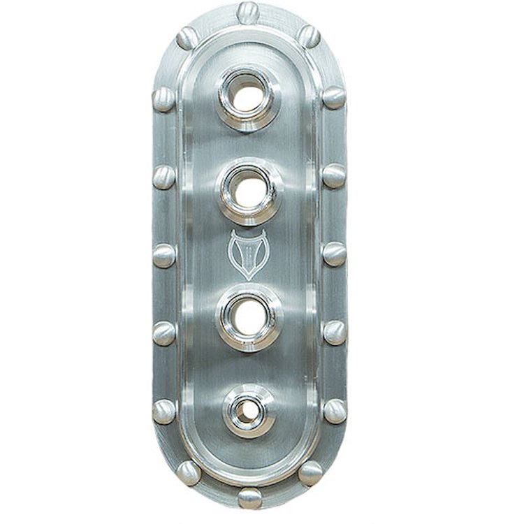 P38 Collection Heater And A/C Bulkhead Vertical Satin Bulkhead Plate
