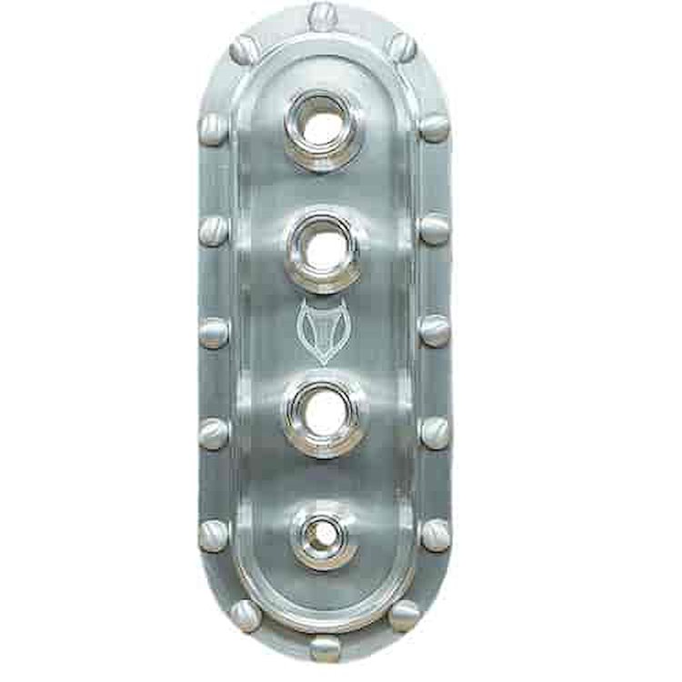 P38 Collection Heater And A/C Bulkhead Horizontal Satin Bulkhead Plate