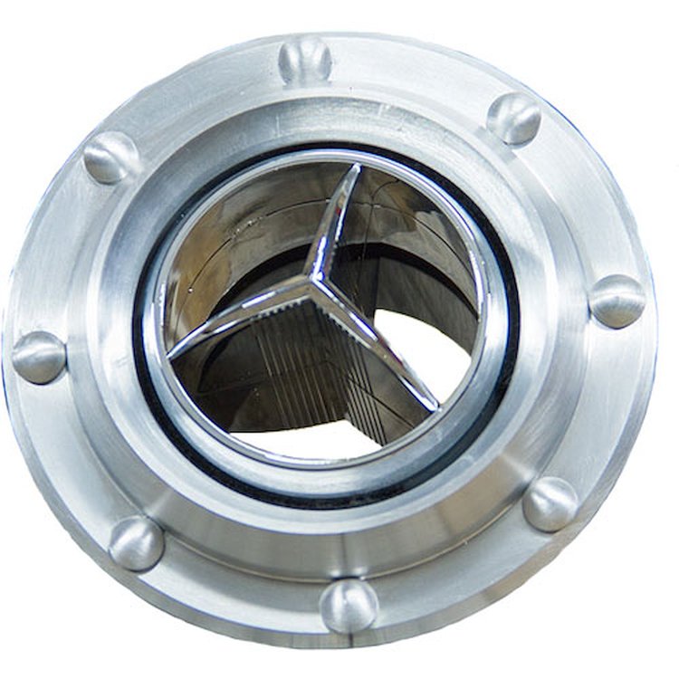 P38 Collection A/C Vent Round Satin Bezel